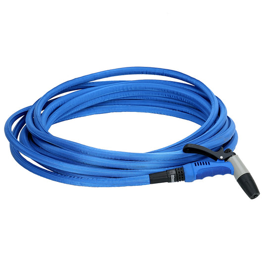 HoseCoil 25 Blue Flexible Hose Kit w/Rubber Tip Nozzle [HF25K]