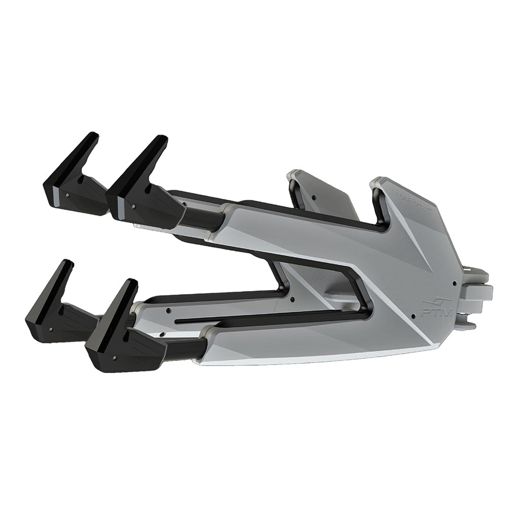 PTM Watersports Edgeforce Board Rack Pair - Electrobrite Silver [P13672-9010TEBCL]