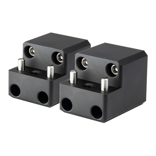 PTM Watersports Board Rack Mount - 4 Bolt - Black - Pair [P13168-1400TEBBK]
