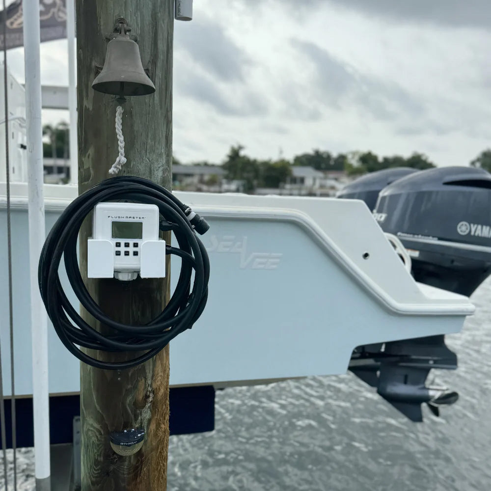 Flushmaster Outboard Flushing System - 2 Outlet w/Two 20' Hose Kits [SM-FM2020]