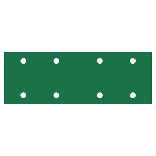 RUPES PROCUT Film Abrasive Sheets 70mm x 200mm (2.75" x 7.8") - 8 Holes - P120 Grit *Box of 100pcs [9.45FF120]