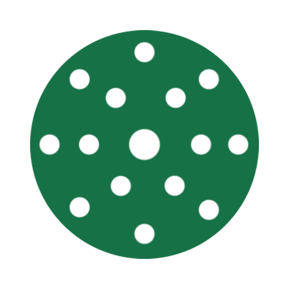 RUPES PROCUT Film Abrasive Discs 150mm (6") - 15 Holes - P600 Grit *Box of 50pcs [9.45FD600]