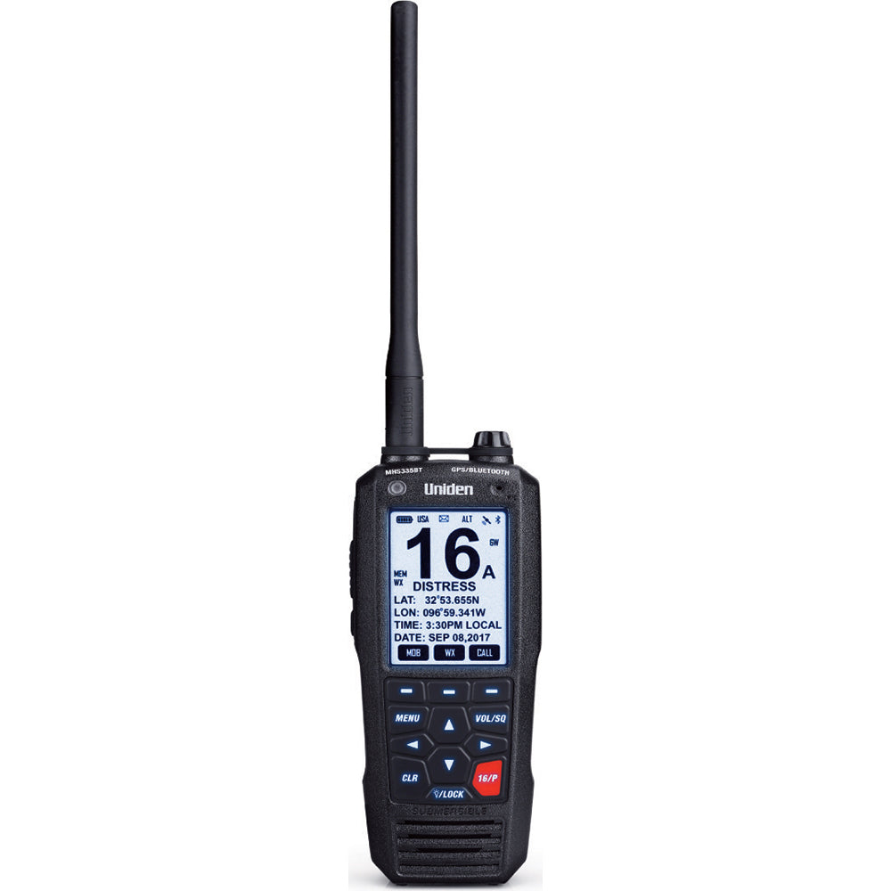 Uniden MHS335BT Handheld VHF Radio w/GPS  Bluetooth [MHS335BT]