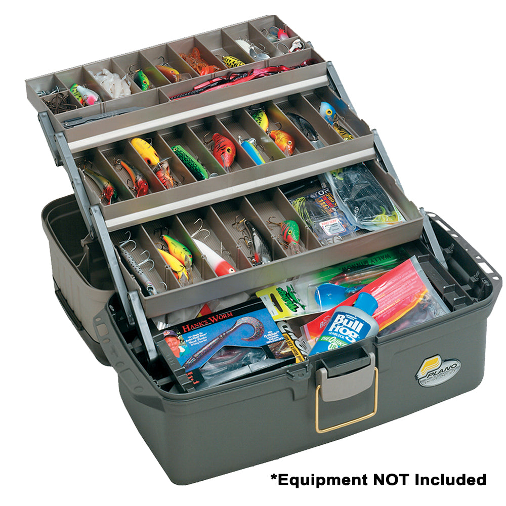 Plano Guide Series Tray Tackle Box - Graphite/Sandstone [613403]