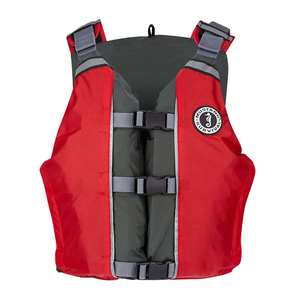 Mustang APF Foam Vest - Red/Grey - Universal [MV4111-861-0-216]